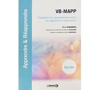 VB-MAPP (5 livrets de passation + 1 manuel): Évaluation du comportement verbal et programme d’intervention