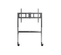 Viewsonic Support VB-STND-009 – Trolley réglable pour LFD 55–105, roues 360° avec freins