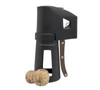 VB VIN BOUQUET FID 1486 Tire-bouchon à champagne noir avec manche en bois, ouvre les bouteilles sans effort, sûr et facile à utiliser