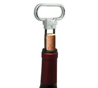 VB VIN BOUQUET VinBouquet FID 014 Feuilles Tire-Bouchon Butler, Acier Inoxydable, 14,5 x 9,5 x 2 cm