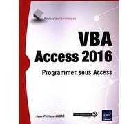 VBA Access 2016 - Programmer sous Access