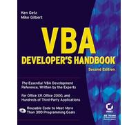 Vba Developer's Handbook