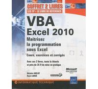Vba Excel 2010 - Coffret 2 Livres : Les Tp Et Le Livre De Référence