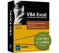 VBA Excel (versions 2021 et Microsoft 365) - Coffret de 2 livres : Maîtrisez la programmation sous E Michèle Amelot (Auteur), Claude Duigou (Auteur)