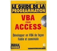 Guide programmation vba pour access EDITIONS ESKA (Auteur)