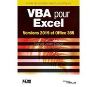 Daniel-Jean David – VBA pour Excel – Versions 2019 et Office 365