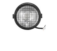 Vbbrswaad Phare LED pour moto Pour CG125 GN125 Phare Avant Rond Modifié Pour Moto Lentille Rétro(Brown)