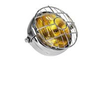 Vbbrswaad Phare LED pour moto Pour CG125 GN125 Phare Avant Rond Modifié Pour Moto Lentille Rétro(Lavender)
