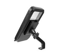 Vbbrswaad Support Téléphone Vélo Support De Téléphone Universel pour Moto Coque pour Rétroviseur Guidon Rotation À 360 Degrés 4 À 7 Pouces Porte Téléphone Vélo(Rearview Mirror)