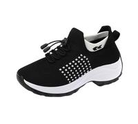 VBEDKDEB Baskets pour femme - Chaussures de course - Chaussures de sport - Chaussures orthopédiques confortables pour femme - Tendance et confortables - Pour fasciite plantaire - Coussin d'air