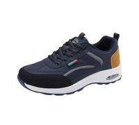 VBEDKDEB Baskets pour homme - Chaussures de course respirantes - Chaussures de course - Toutes les saisons - Légères - Toutes les grandes chaussures pour homme - Semelle épaisse - Antidérapantes, bleu