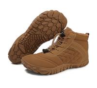 VBEDKDEB Bottes d'hiver pour femme - Bottes de neige en peluche - Manteau de pluie chaud - Chaussures d'extérieur en tissu pour hommes et femmes - Bottes décontractées à la mode avec semelles épaisses