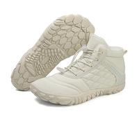 VBEDKDEB Bottes d'hiver pour femme - Bottes de neige en peluche - Manteau de pluie chaud - Chaussures d'extérieur en tissu pour hommes et femmes - Bottes décontractées à la mode avec semelles épaisses