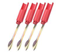 Vbest life 4 pi¨¨ces/ensemble porte-canne ¨¤ p¨ºche, canne ¨¤ p¨ºche pliable au sol support ins¨¦r¨¦ support p?le support s'attaquer accessoire(32 * 4,5 * 4,5 cm),