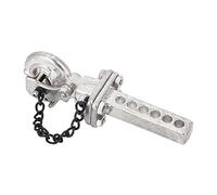 Vbest Life Crochet de remorque de Voiture RC, pi¡§¡§Ces de Rechange de Crochet de remorque de Simulation de m¡§|tal Haute duret¡§| pour Chenille Traxxas SCX10 RC(m¡§¡§Che)