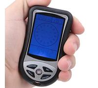 Vbest Life - Jauge d'altitude portable 8 en 1 - Thermomètre de navigation électronique GPS - Boussole - Prévisions météo - Baromètre avec rétroéclairage LED