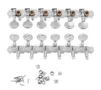 Vbest life Lot de 6 mécaniques ouverts en alliage de zinc pour 12 guitares