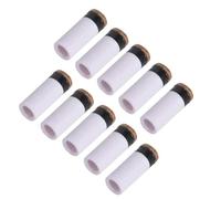 Vbest life Pack de 10pcs Snooker Tip Billiards Cue Tips, Pool Cue Pole Tip Rod Stick Replacement Part for Pool Cues & Snooker(12mm) Fournitures de Billard