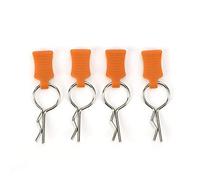 Vbest life RC Car Body Shell Clip Pin & Fixation Bracket Set Fit Fit pour 1/5 1/8 RC Car Traxxas Hsp Redcat(Orange),