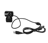 Vbest life Webcam USB 12 mégapixels HD USB Streaming en direct avec microphone intégré Rotation 360° et réglage vertical 30°, support de bureau et fixation d'écran pour ordinateur portable
