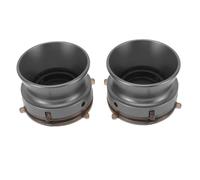 VBESTLIFE 1 Paire D'adaptateurs Nab Hub, Adaptateur Nab Hub pour Bande à Bobine, Ouvre-Bobine 1/4 10 Pouces, Dispositif de Chargement Universel pour Magnétophone à Bobine (Grey)