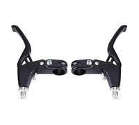 VBESTLIFE 1 paire de levier de frein de vélo de vélo, poignées de levier de frein de vélo en alliage d'aluminium anti-rouille 4 couleurs au choix(noir)