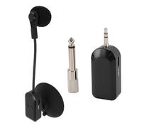 VBESTLIFE 2,4 G de Saxophone sans Fil Microphone, sur Un Micro D'instrument avec Une Gamme de 131 Pieds et Un Son HiFi, pour la Trompette, la Clarinette, Le Violoncelle