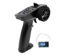 VBESTLIFE 2.4GHZ 3 Canaux Radio RC Boat Transmitter, RC Upgrade Part 91803GVT Indicateur LED pour RC Boat