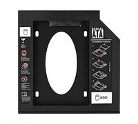 VBESTLIFE 2.5 "SATA HDD SSD Adaptateur de Caddy Disque Dur 9.5 mm /12.7mm Adaptateur pour Ordinateur Portable(12.7mm)