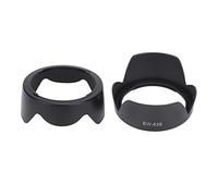 VBESTLIFE 2 Pare-Soleil D'objectif en Plastique EW-63II pour EF 28-105 Mm 28 Mm F/1.8 USM Pare-Soleil D'appareil Photo Robuste pour éviter Les Interférences Lumineuses et Les Dommages à L'objectif