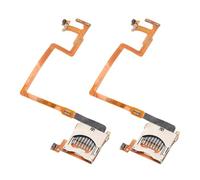 VBESTLIFE 2 PCS L R Module de Touche D'épaule Câble Flexible, Remplacement des Métaux pour DSI, avec la Fente du Lecteur de la Carte de Stockage