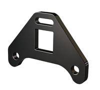 VBESTLIFE 2 Pièces Support de Moteur de Pelle Miniature en Acier Allié 1 | Comprend des supports gauche et droit pour une installation complète, conçu pour les moteurs à entraînement carré sur les