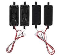 VBESTLIFE 2Pcs 4 Ohms 5W TV Box Haut-Parleur Haut-Parleur Amplificateur Sonore avec 40cm Ligne de Connexion pour LCD TV/Publicité Machine