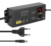 VBESTLIFE 3-36V 1.5A 60W Kit D'adaptateur d'alimentation CA Réglable Contrôle de la Vitesse Affichage LED Volt Affichage pour Moniteur LCD, Barre Lumineuse LED