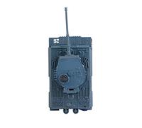 Vbestlife 4 Canaux RC Tank Toy, 1/72 Scale Simulation Mini Tank Télécommande Mini Tank Toy pour Enfant