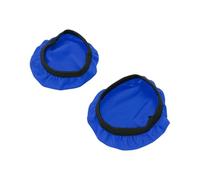 VBESTLIFE 5 Paires de Couvre-Oreilles en Coton Extensible pour écouteurs, Protecteurs Lavables et Réutilisables Universels pour 9-11 Cm, pour QC15 QC25 QC35 QC45 (Blue)