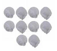 VBESTLIFE 5 Paires de Housses de Coussinets d'oreille pour écouteurs, Housses Anti-Transpiration en Coton Lavables et Réutilisables pour écouteurs avec Oreillettes de 9 à 11 Cm, Largement (Gray)