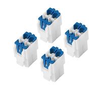 VBESTLIFE 5 Pièces Connecteur de Cordon de Câble d'alimentation Radio 4 Broches pour Radio à Ondes Courtes, pour ICOM IC-7000, IC-7600, pour FT-450, pour TS-480 Etc.