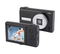 VBESTLIFE 50MP FHD 1080p Caméra Numérique, Point de Caméra en Point de Mise au Point et Prise de Prise de Vue, Petite Caméra Compacte de Voyage Intérieur et Extérieur avec écran de 2,4 (Black)