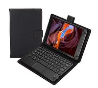 VBESTLIFE 7/8 Pouces Clavier Tactile Bluetooth sans Fil Support 100 Heures de Travail avec Étui de Protaction en ABS adapté aux systèmes Android/iOS/Windows