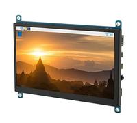 VBESTLIFE 7 Pouces Tactile Capacitif, HDMI LCD Résolution 1024x600 Module D'Affichage IPS à Écran Tactile Capacitif, Compatible avec 4 3 2 1 B B+ A+