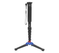 VBESTLIFE A555+M-2 Monopode pour Appareil Photo, Alliage D'aluminium, Portable, Hauteur Réglable, Poignée en éponge, 6 Sections, avec Dragonne pour la Photographie de,