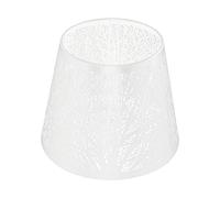 VBESTLIFE Abat-jour en Fer forgé en Forme D'arbre avec Motif gravé au, Couverture de Lampe de Table Moderne E27, Mini Abat-jour, Décoration de Chambre à Coucher, 19x15x13cm (WHITE)