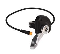 VBESTLIFE Accélérateur de Pouce de Vélo électrique, Accélérateur de Main Gauche à Dégagement Rapide avec Prise étanche à 3 Broches pour la Modification de Vélo électrique