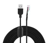 VBESTLIFE Accessoire de réparation de Remplacement de câble de Ligne de Souris USB pour Souris de Jeu G500s, 2 mètres