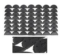 VBESTLIFE Accessoires de Réparation de Chaussures, Plaques d'orteils avec Caoutchouc Antidérapant, Kit de Réparation de pour Bottes pour Hommes et Femmes, 56 Pièces, Coussinets Découpables Portables,