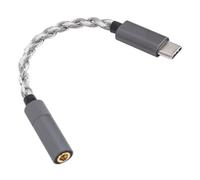 VBESTLIFE Adaptateur Audio DAC équilibré USB Type C vers 4,4 Mm, CX31993 USB C Mâle vers Prise Casque HiFi Femelle 4,4 Mm, pour Téléphone Portable et Appareils de Type C