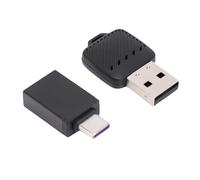VBESTLIFE Adaptateur Carplay sans Fil 2 en 1 pour iOS et pour Android Auto, Bluetooth 5.0 & WiFi 5.8, Adaptateur sans Fil du Système monté sur Véhicule