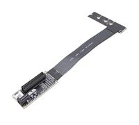 VBESTLIFE Adaptateur de Câble D'extension de clé PH427 PCIe 4.0x4 vers M.2 M, 64Gbps, Adaptateur PCIe vers .2 Riser, Compatible avec Les Emplacements NVMe 2230 2242 2260 2280