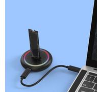 VBESTLIFE Adaptateur de Lecteur SSD NVME, Station d'accueil NVME vers USB 3.1, pour RTL9210, Adaptateur M.2 SSD vers USB Type C 10 Gbps, Plug and Play